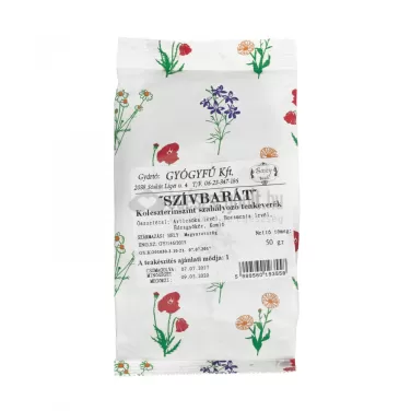 szívbarát koleszterinszint csökkentő szálas tea 50 g