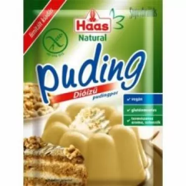 natural pudingpor dió ízű 40 g