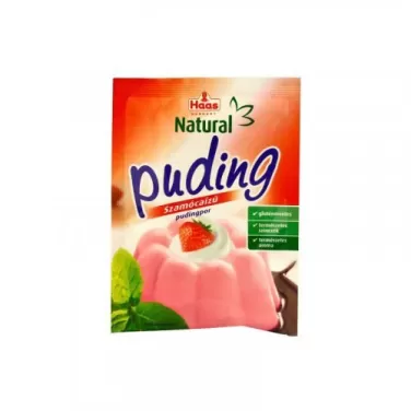 natural pudingpor szamóca 40 g