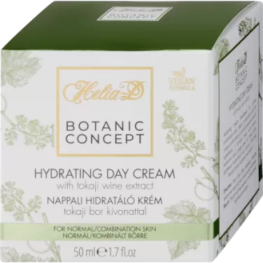 botanic concept nappali hidratáló krém tokaji bor kivonattal normál, kombinált bőrre 50 ml