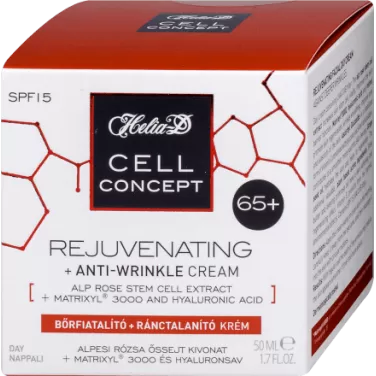 cell concept 65+ bőrfiatalító+ránctalanító krém nappali 50 ml