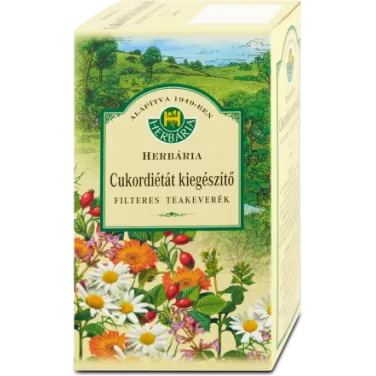 cukordiétát kiegészítő tea 20x1,5g 30 g