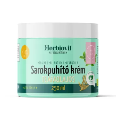 teafaolajos sarokpuhító krém 250 ml