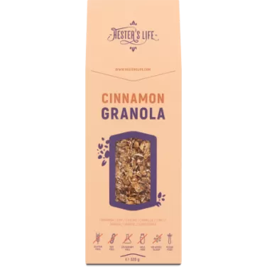 cinnamon granola fahéjas granola 320 g