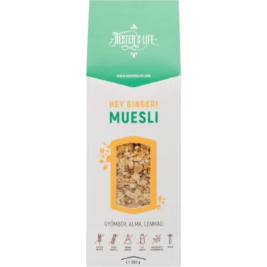 hey ginger gyömbéres-almás müzli 300 g