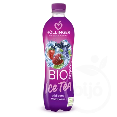 Höllinger bio ice tea erdei gyümölcsös 500 ml