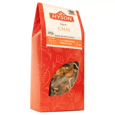 bio chai tea 15x2g 30 g