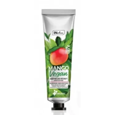 Inelia vegan kézkrém tápláló-bőrnyugtató mangó és zöld tea kivonattal 100 ml
