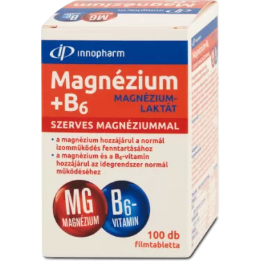 magnézium laktát +b6 tabletta 100db
