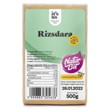 Its us naturbit rizsdara 500 g