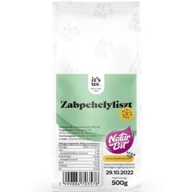 Its us naturbit zabpehelyliszt gluténmentes 500 g