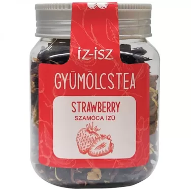Íz-isz gyümölcstea szamóca ízű 120 g