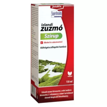 izlandi zuzmó szirup 150 ml