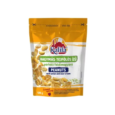 földimogyoró hagymás-tejfölös 135 g