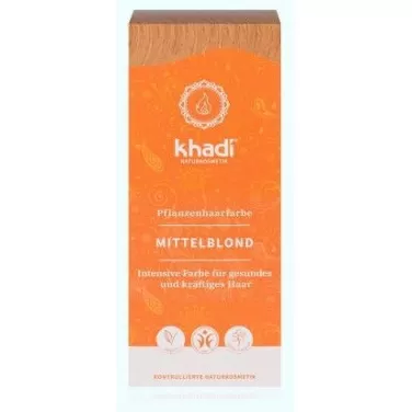 Bio hajfesték por középszőke 100% 100 g