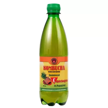 Kombucha tea koncentrátum ananász csipkebogyó papaya 500 ml