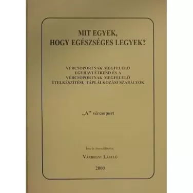 Könyv: mit egyek... 