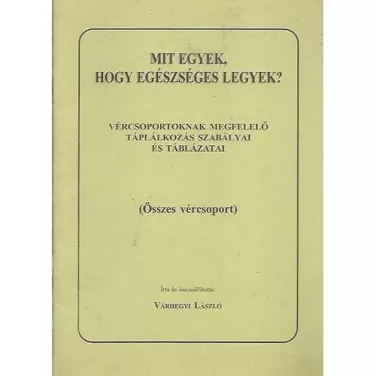 Könyv: mit egyek... 