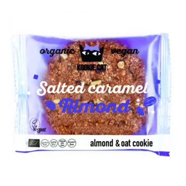 Cat bio vegán mandulás zabkeksz sós karamell 50 g