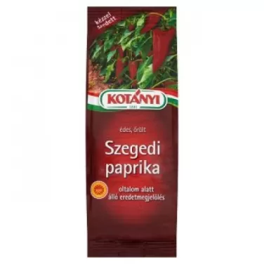 édes, őrölt szegedi paprika 160 g