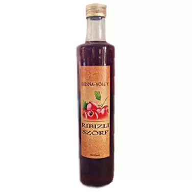 Krisnavölgyi ribizli szörp 500 ml