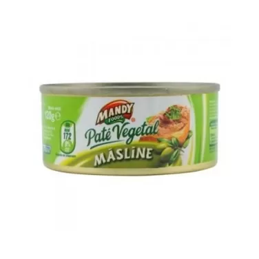 Mandy növényi pástétom olivás 120 g