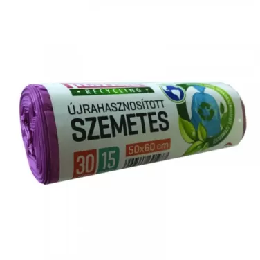 Mazzini újrahasznosított szemeteszsák 30L 15 db