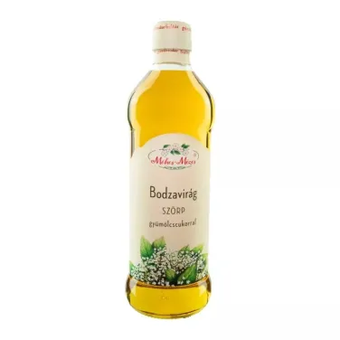 bodzavirág szörp gyümölcscukorral 668 g