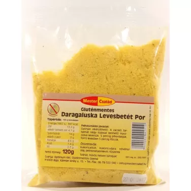 gluténmentes daragaluska levesbetét por 120 g
