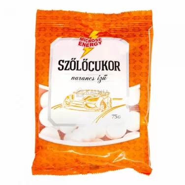 szőlőcukor tabletta narancs 75 g