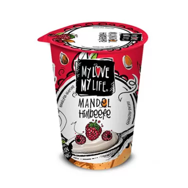 Mylife bio mandulakészítmény málna 180 g
