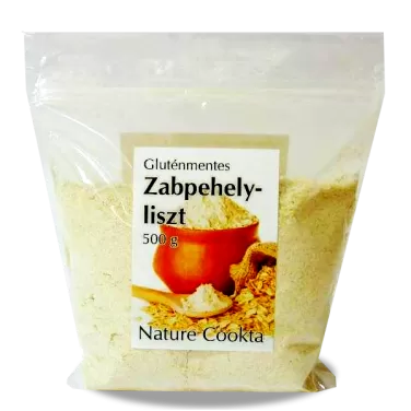 gluténmentes zabpehelyliszt 500g