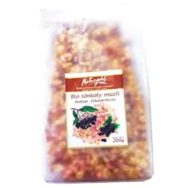 bio tönköly müzli bodzás-feketeribizlis 200 g