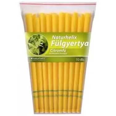 fülgyertya citromfű 10 db