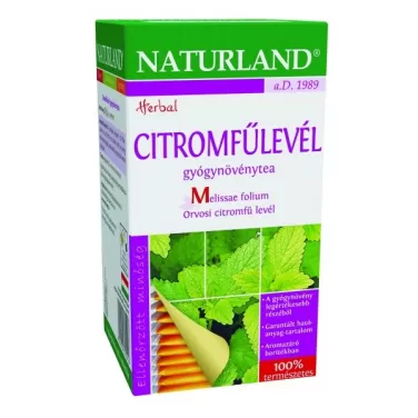 citromfűlevél tea 25x1g 25 g