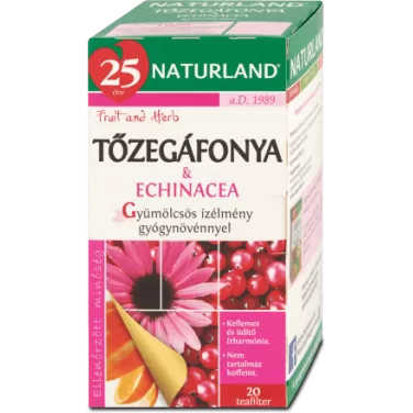 gyümölcstea tőzegáfonya-echinacea 20x2g 40 g