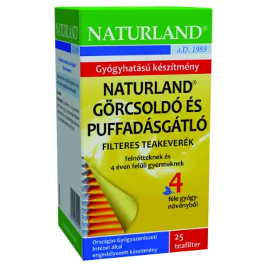 tea görcsoldó és puffadásgátló filteres 25db