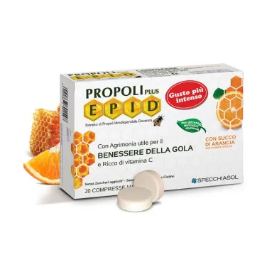 Specchiasol epid  propolisz szopogató tabletta narancsos 20 db