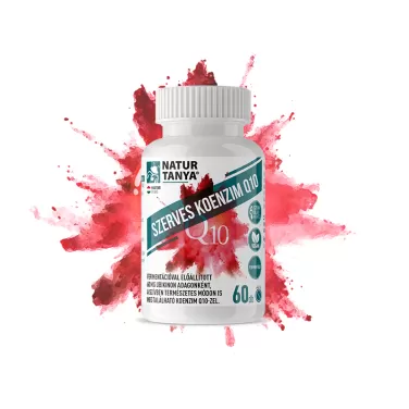 Naturtanya szerves koenzim q10 fermentált növényi ubikon tabletta 60 db