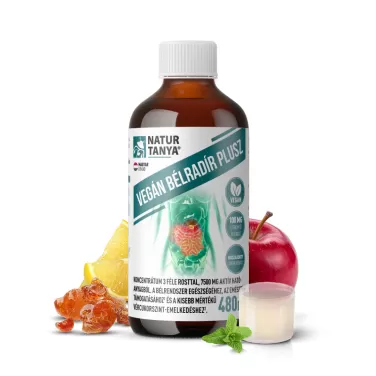Naturtanya vegán bélradír plusz 480 ml