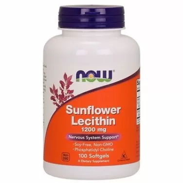 sunflower lecithin kapszula 1200mg 100 db