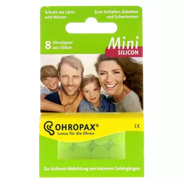 Ohropax mini silicon füldugó 8 db