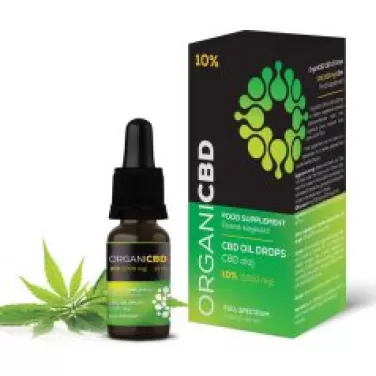 OrganiCBD cbd olaj 10% 1000mg 10 ml