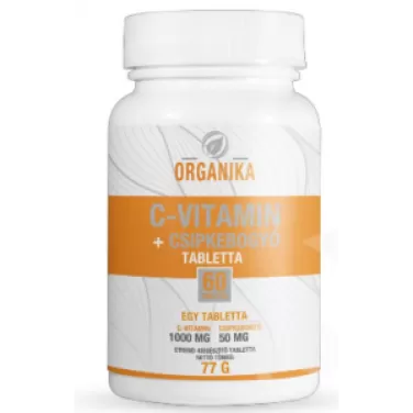 c-vitamin+csipkebogyó tabletta 60 db
