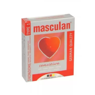 Óvszer masculan 1-es szupervékony 3 db