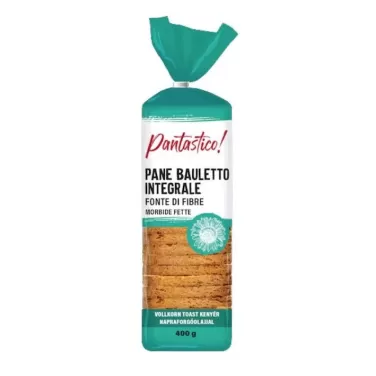 Pantastico teljes kiőrlésű toast 400g
