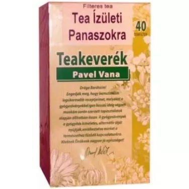 Pavel Vana gyógytea izületi panaszokra 40x1,6g 64 g