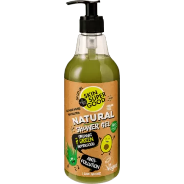 skin super good természetes anti-pollution tusfürdő 250 ml