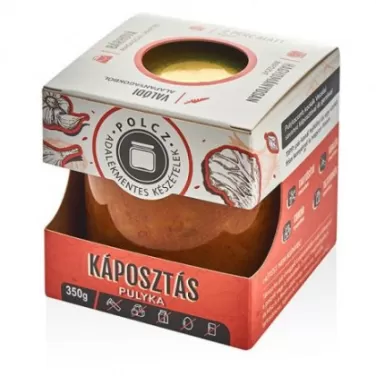 káposztás pulyka adalékmentes készétel 350 g