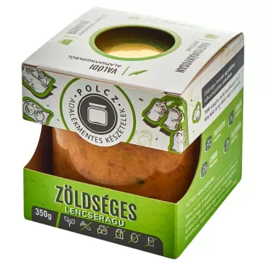 zöldséges lencseragu adalékmentes készétel 350 g